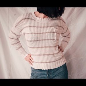 American Eagle Outfitters Striped Knit Sweater